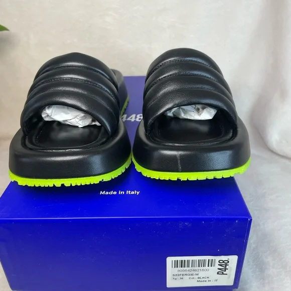 P448 Women's Fergie Black EUR 37 US‎ (E 542) - Picture 6 of 16